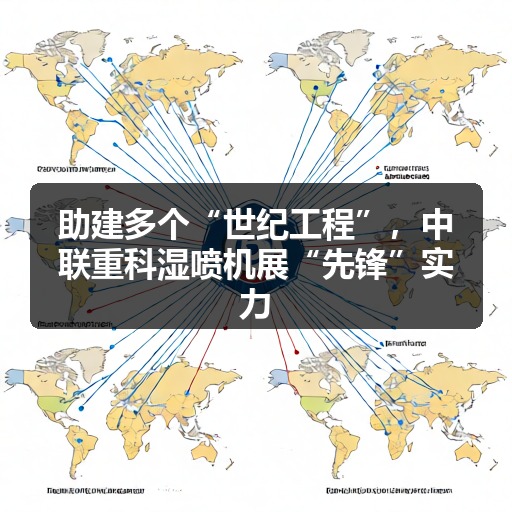 助建多个“世纪工程”，中联重科湿喷机展“先锋”实力_玄熵吉诚机械设备网